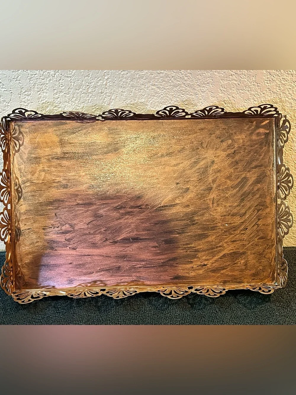 Luxurious Artisan Copper & Turquoise Spa Gift Bundle, set on a Gorgeous Tray!